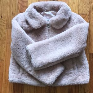 GAP KIDS FAUX FUR JACKET